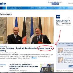 Word In The (French) News: vitesse grand V